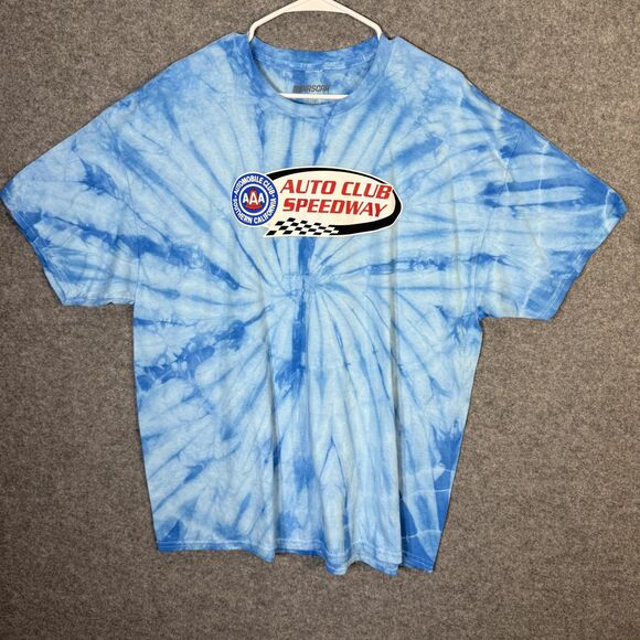 Official Nascar Southern California Auto Club Speedway Mens T Shirt Size 2XL NEW - Picture 1 of 8